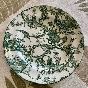 Spode Provincial Green Garden Plates